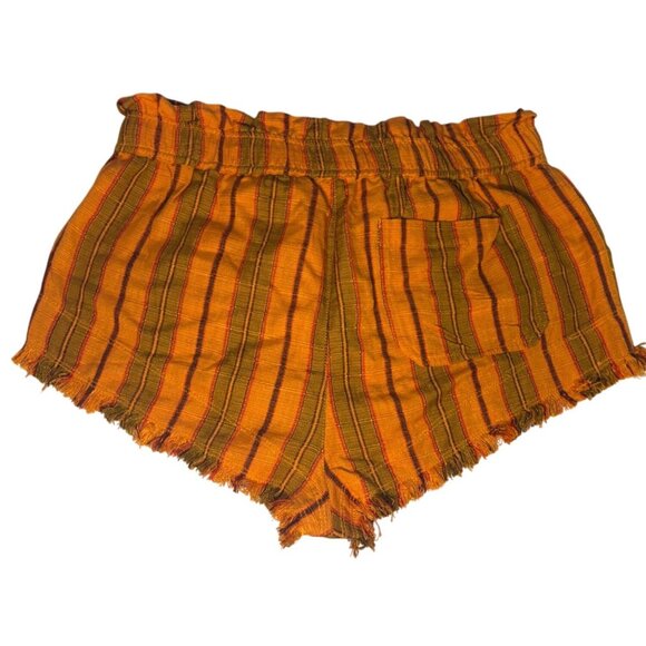 Urban Outfitters Women's Frankie Paperbag Micro Shorts Striped, Size XL NEW - Picture 7 of 16